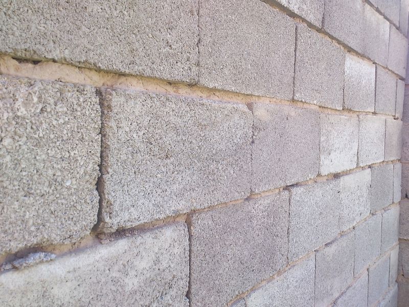 Block Wall Masonry Repair