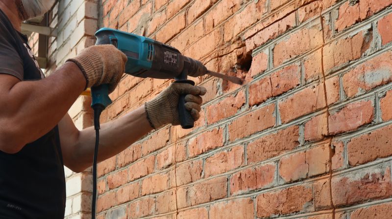 Block Wall Masonry Repair