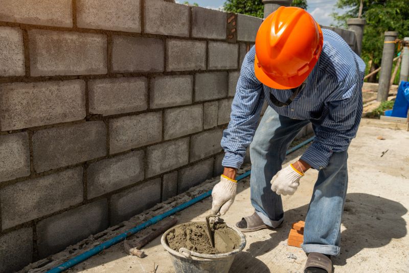 Block Wall Masonry Repair